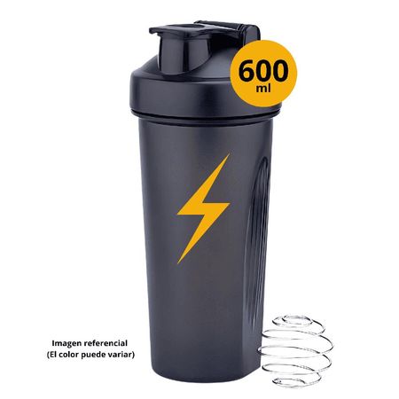 shaker negro de 600ml