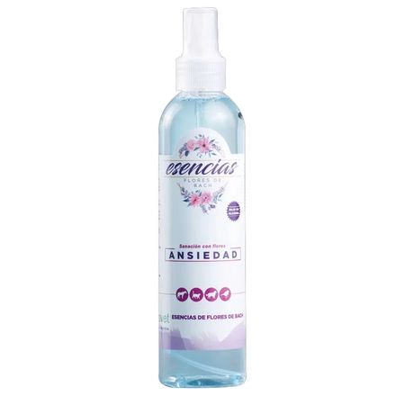 Spray Esencias Florales para la Ansiedad en Mascotas 250ml
