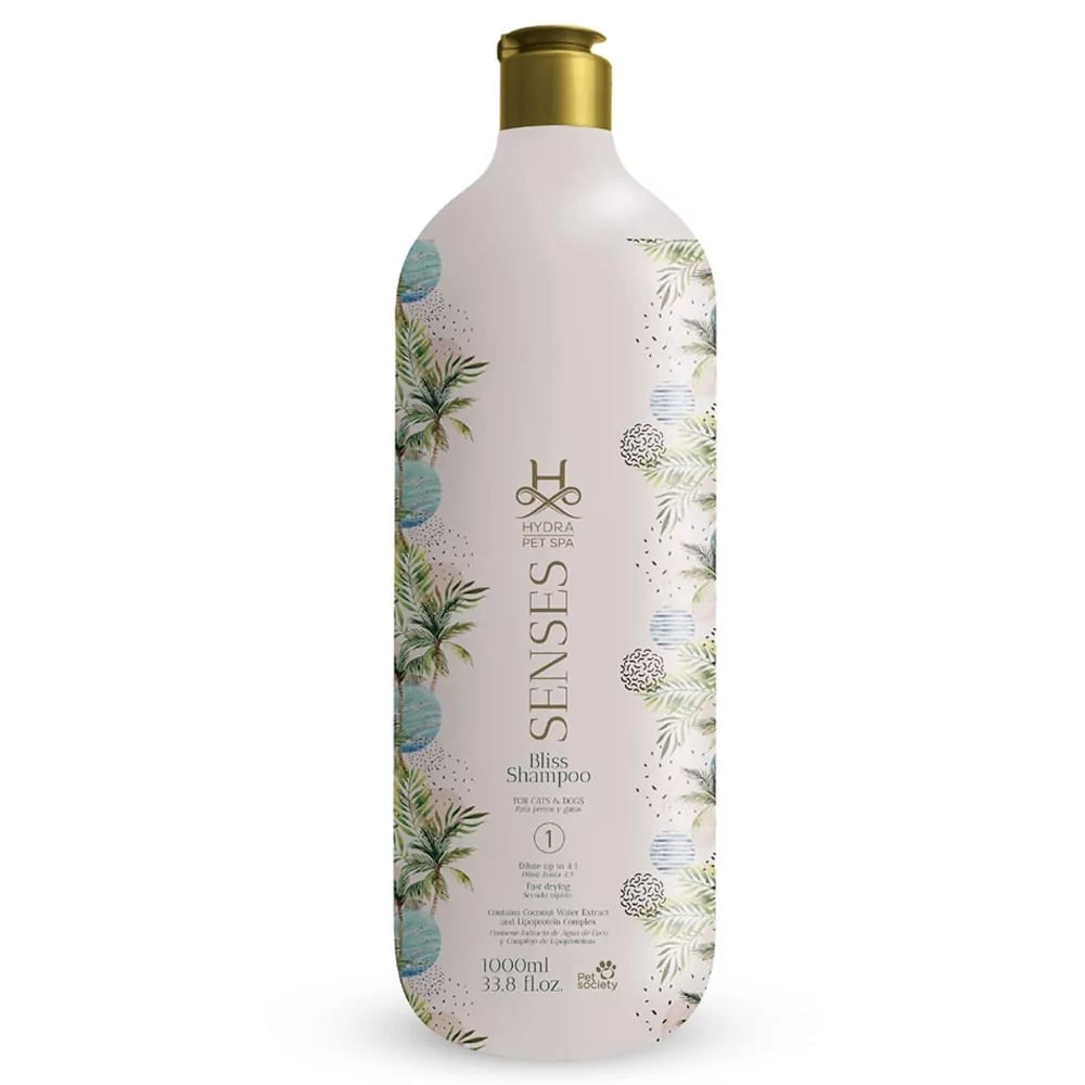 Shampoo para Perros y Gatos Hydra Senses Bliss 1L