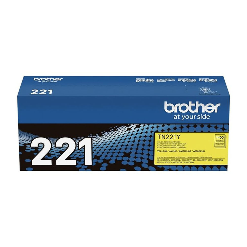 Toner Brother TN-221Y Yellow Hl3150CdnHl3170Cdw 1400 Pag