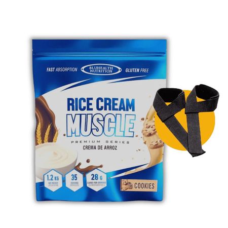 Crema de arroz 1.2 kg Bluhealth Nutrition Galleta -straps