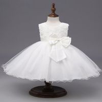Vestido Bebé Niña Blanco Little Cloud Party Birthday - Genieka