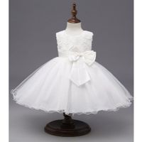 Vestido Niña Blanco Little Girl Cloud - Genieka