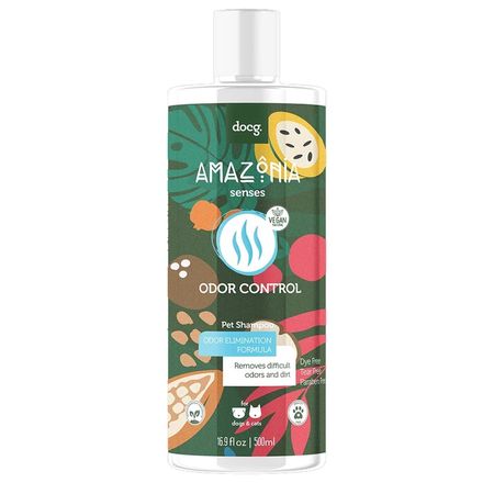 Shampoo para Mascotas Amazonia Senses Control de Olores 500ml