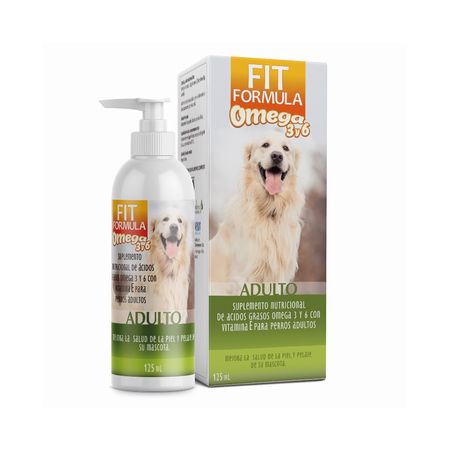 Fit Formula Omega 3 y 6 para Perros Adultos 125 ml