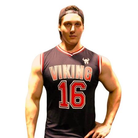 Camiseta Gimnasio Gym Fisicoculturismo Hombre Fitness Navidad Genieka L Negro