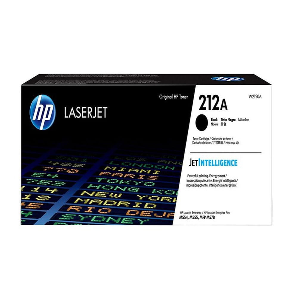 TONER HP 212A NEGRO W2120A LJ M555 BLACK 5500 PGS