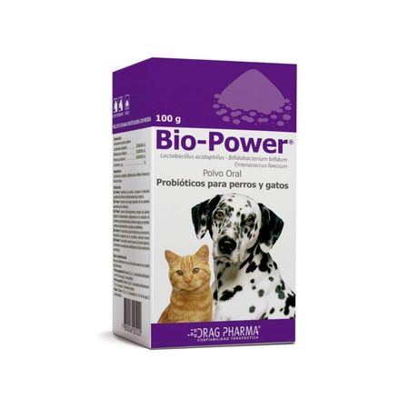 Bio-Power Probióticos para Perros y Gatos Polvo Oral 100 gr