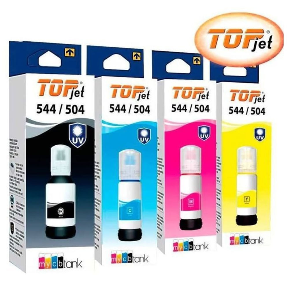 TINTA EPSON T504 COMPATIBLE KIT COMPLETO 504