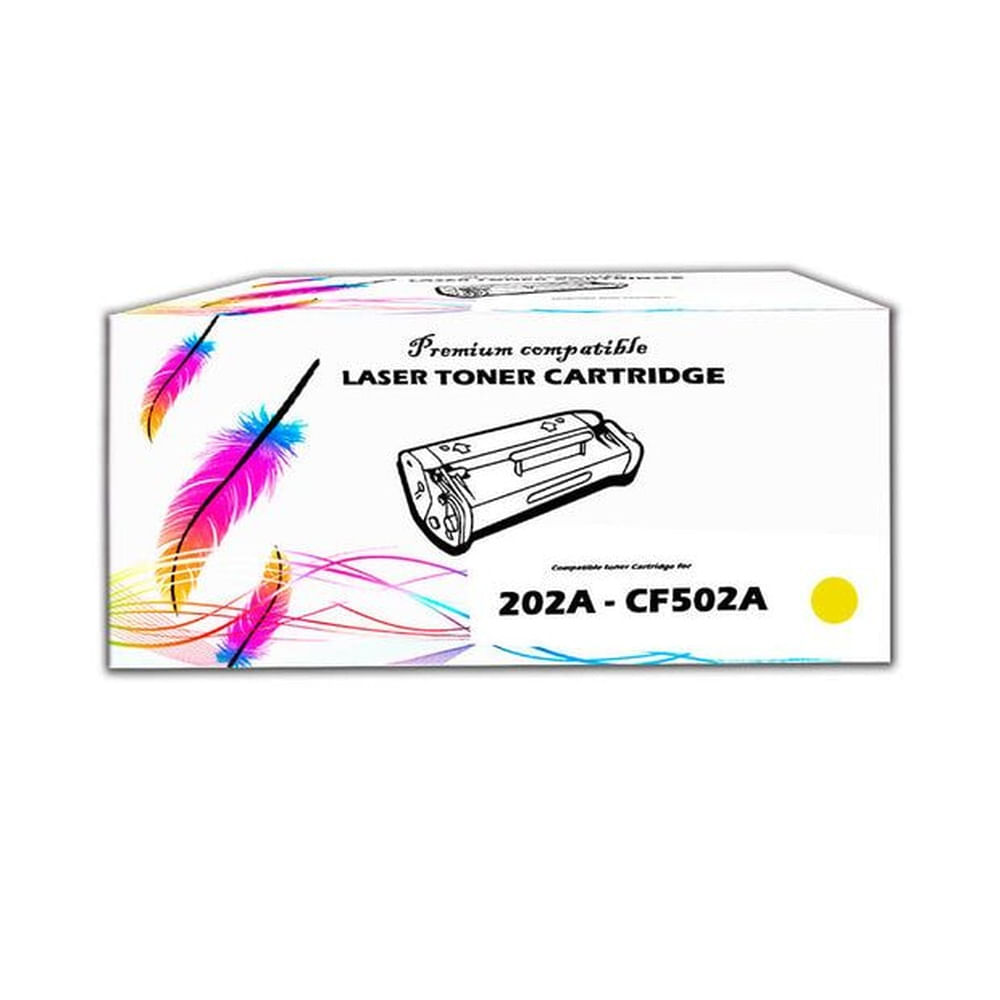 TONER COMPATIBLE HP 202A YELLOW CF502A