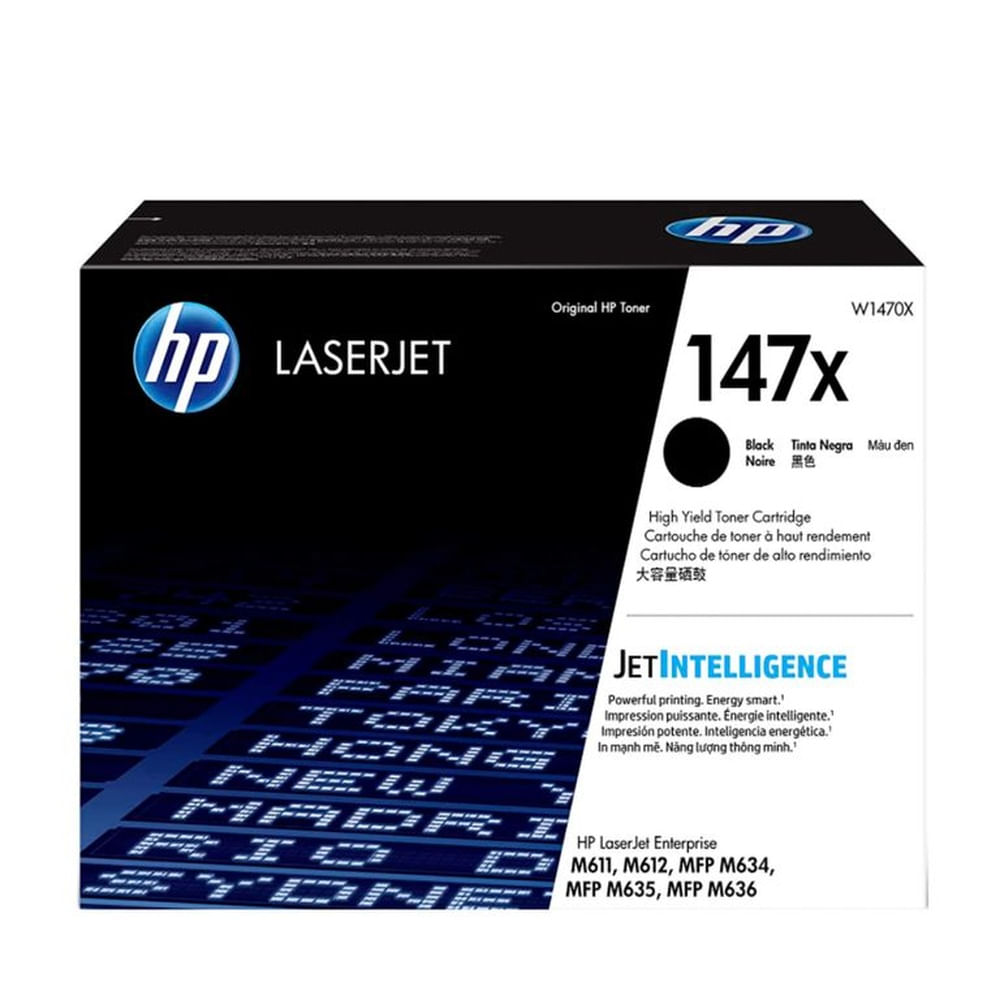 TONER HP 147X W1470X L.J. 107A BLACK 25,200 PGS