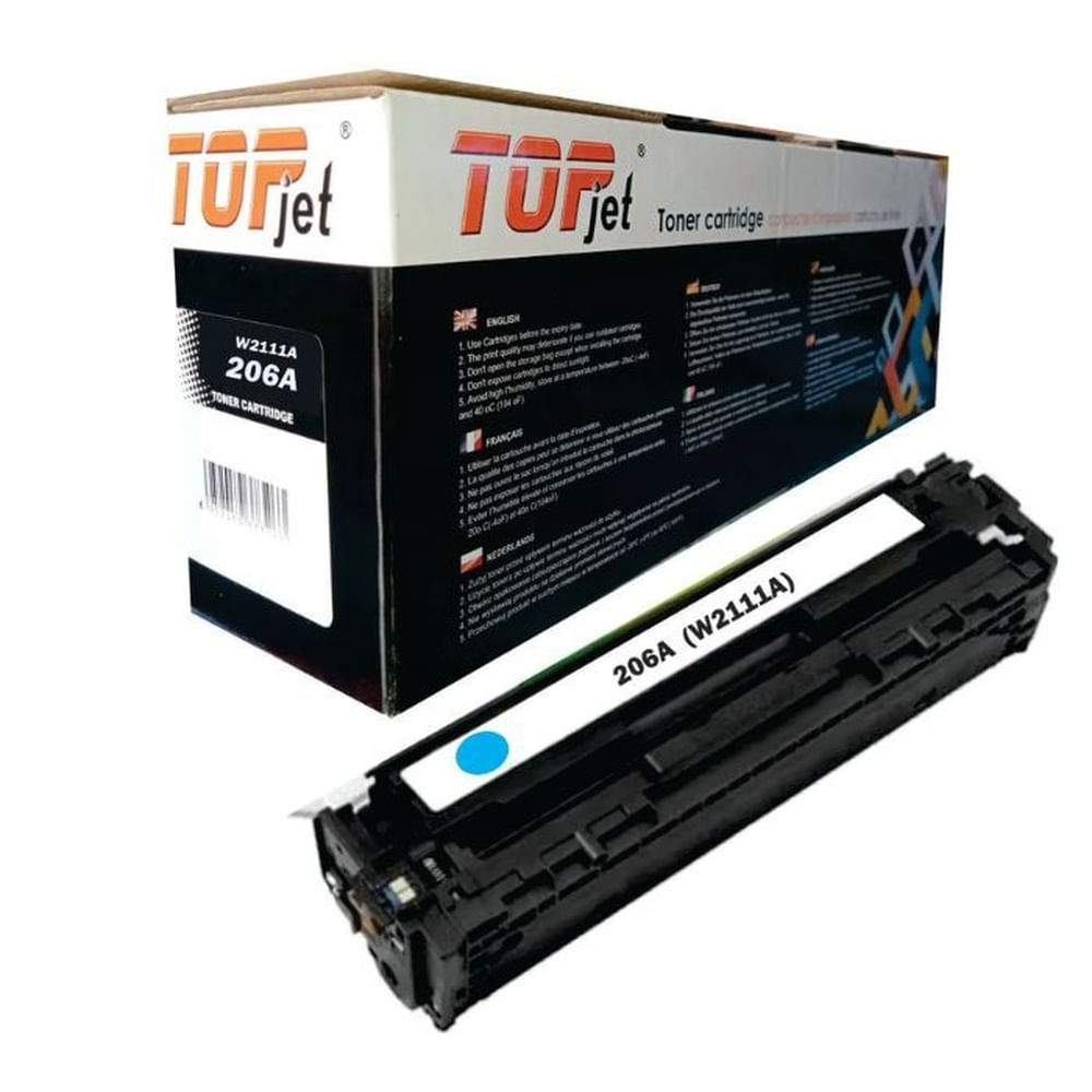 TONER COMPATIBLE HP 206A COLOR CIAN