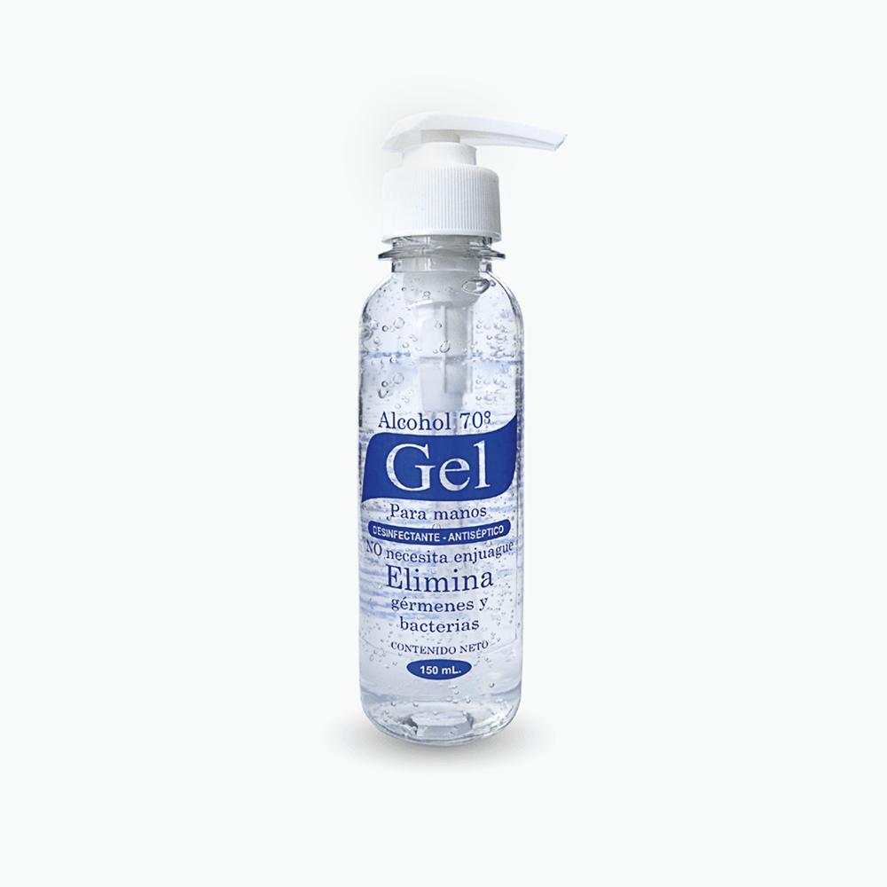 Alcohol 70° en Gel con Dispensador de 150 ML