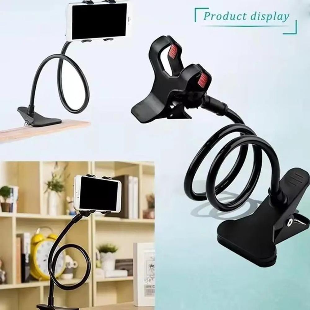 Soporte Universal  Celular Flexible Phone Holder Clip 360 Genieka