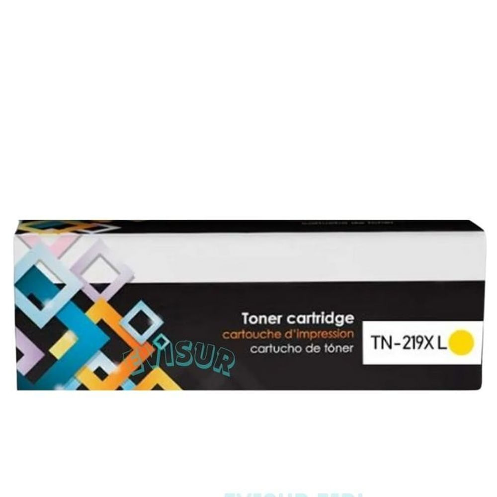 TONER COMPATIBLE BROTHER TN-219XL AMARILLO