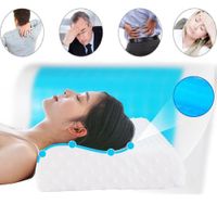 Almohada Viscoelástica Ortopédica Memory Foam Espuma Sueño Genieka.
