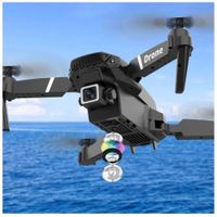 Dron Dual Cámara WiFi HD RC Modelo E88 4K ORIGINAL Video Plegable