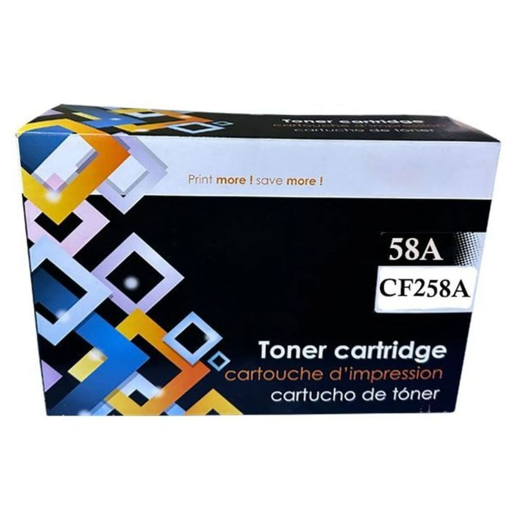TONER COMPATIBLE HP 58A CF258A NEGRO
