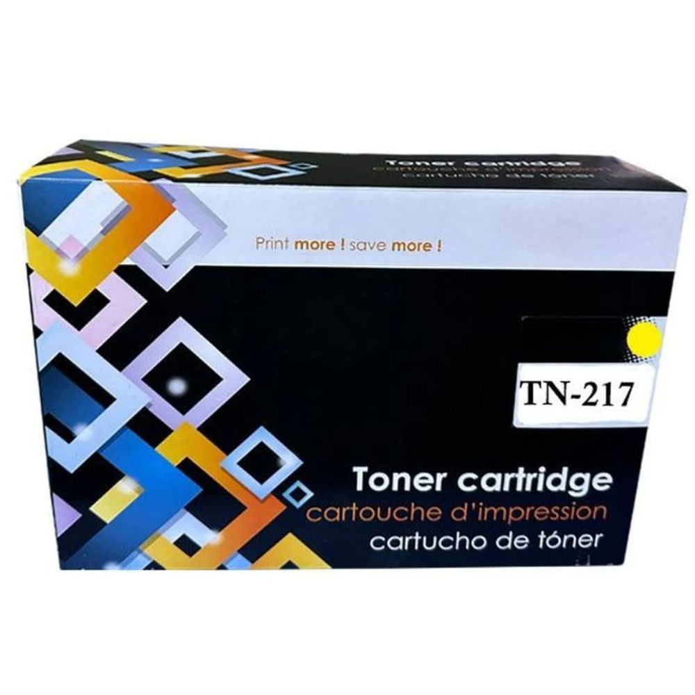 TONER COMPATIBLE BROTHER TN-217 YELLOW