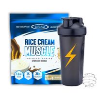 Crema de arroz 1.2 kg Bluhealth Nutrition Vainilla - shaker