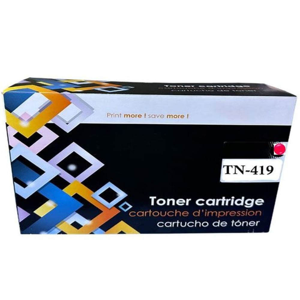 TONER COMPATIBLE TN-419 BROTHER MAGENTA