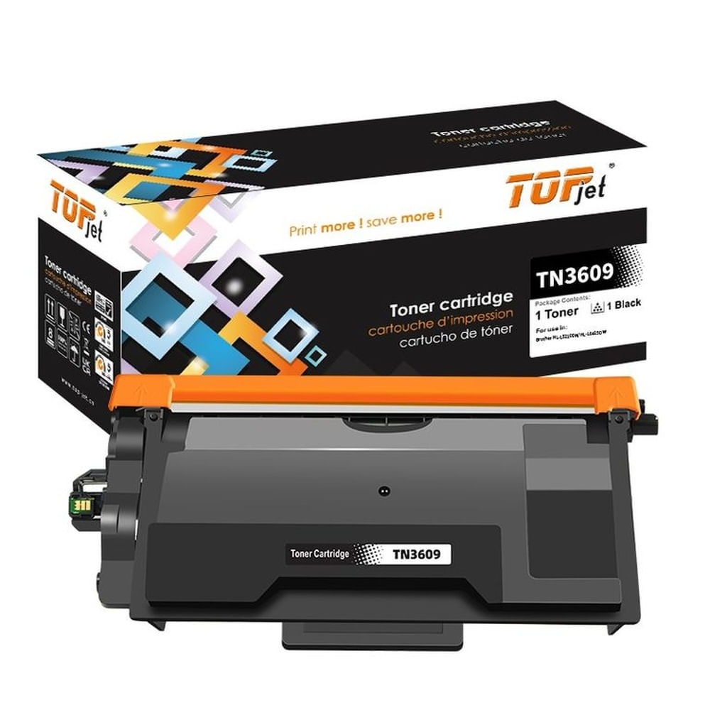 Toner Compatible Brother TN 3609 Negro 3.000Pag HL-L5210DN Compatible