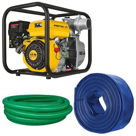 Combo Motobomba 6.5 HP 3