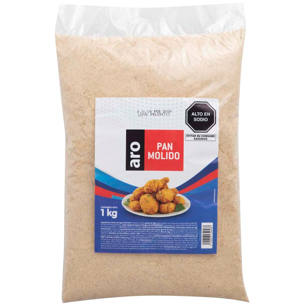 Pan Molido ARO Bolsa 1Kg