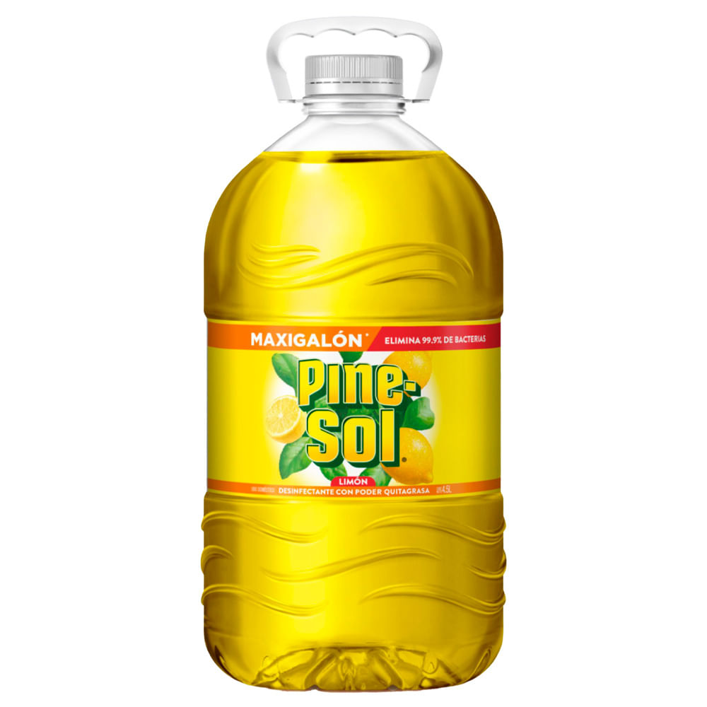 Desinfectante PINESOL Aroma a Limón Botella 4.5L
