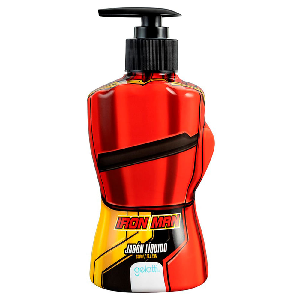 Jabón Líquido GELATTI Avengers Mix Frasco 300ml
