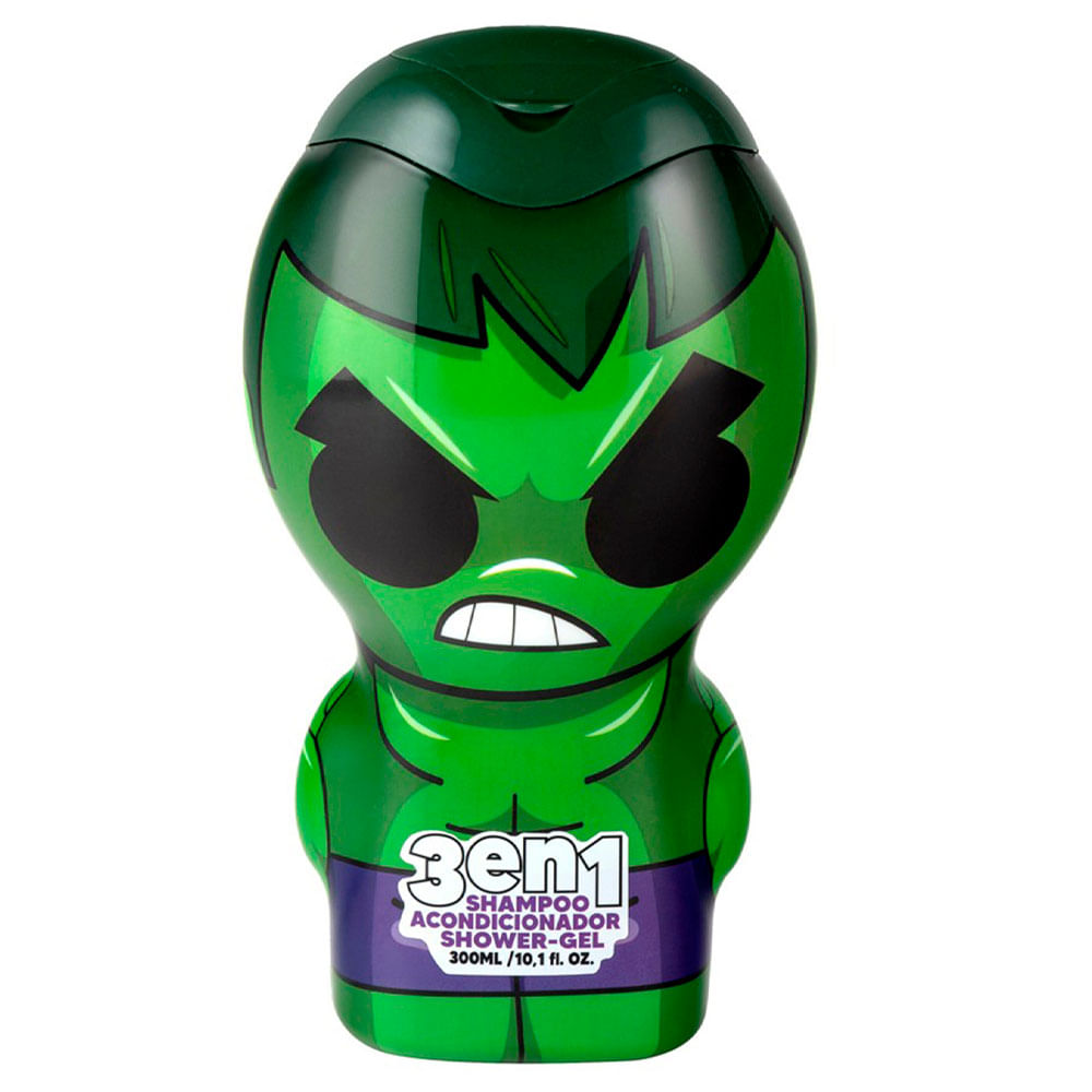 Shampoo 3 en 1 GELATTI Shoobies Avengers Mix Frasco 300ml