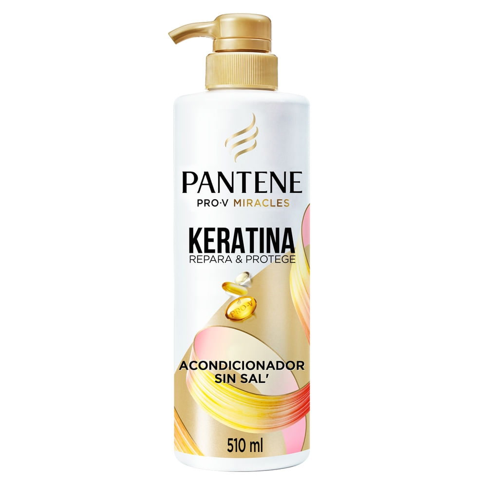 Acondicionador PANTENE con Keratina Frasco 510ml