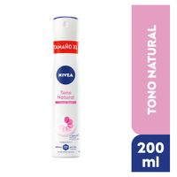 Desodorante para Mujer en Aerosol NIVEA Tono Natural Classic Touch Frasco 200ml