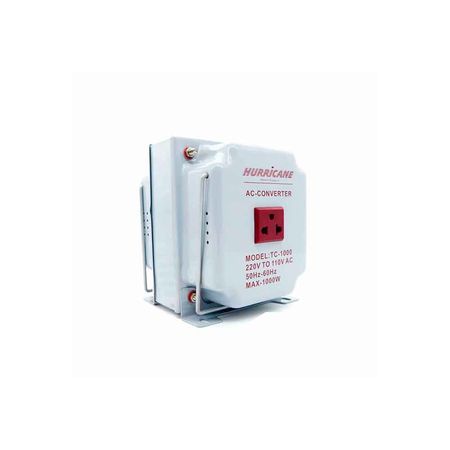Transformador Voltaje 220V A 110V Potencia 1000 Watts TC-1000