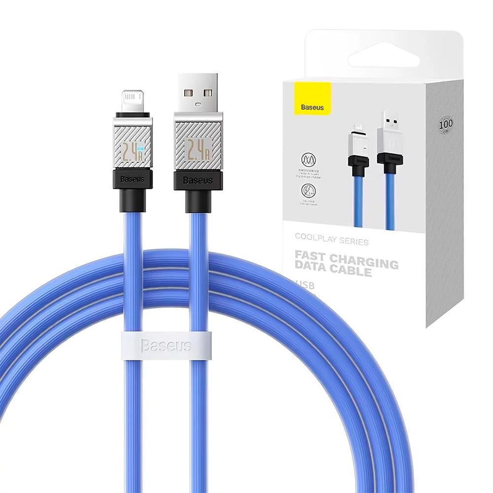 Baseus Cable Usb A - Lightning Ipad Iphone Cargar Rapida 1m