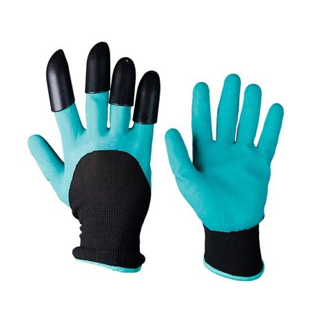 Guantes de Jardín con Garra Excavadora Orange