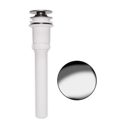 Desagüe Metusa Plástico Push 1 1/4 X 11 Blanco con o sin Rebose