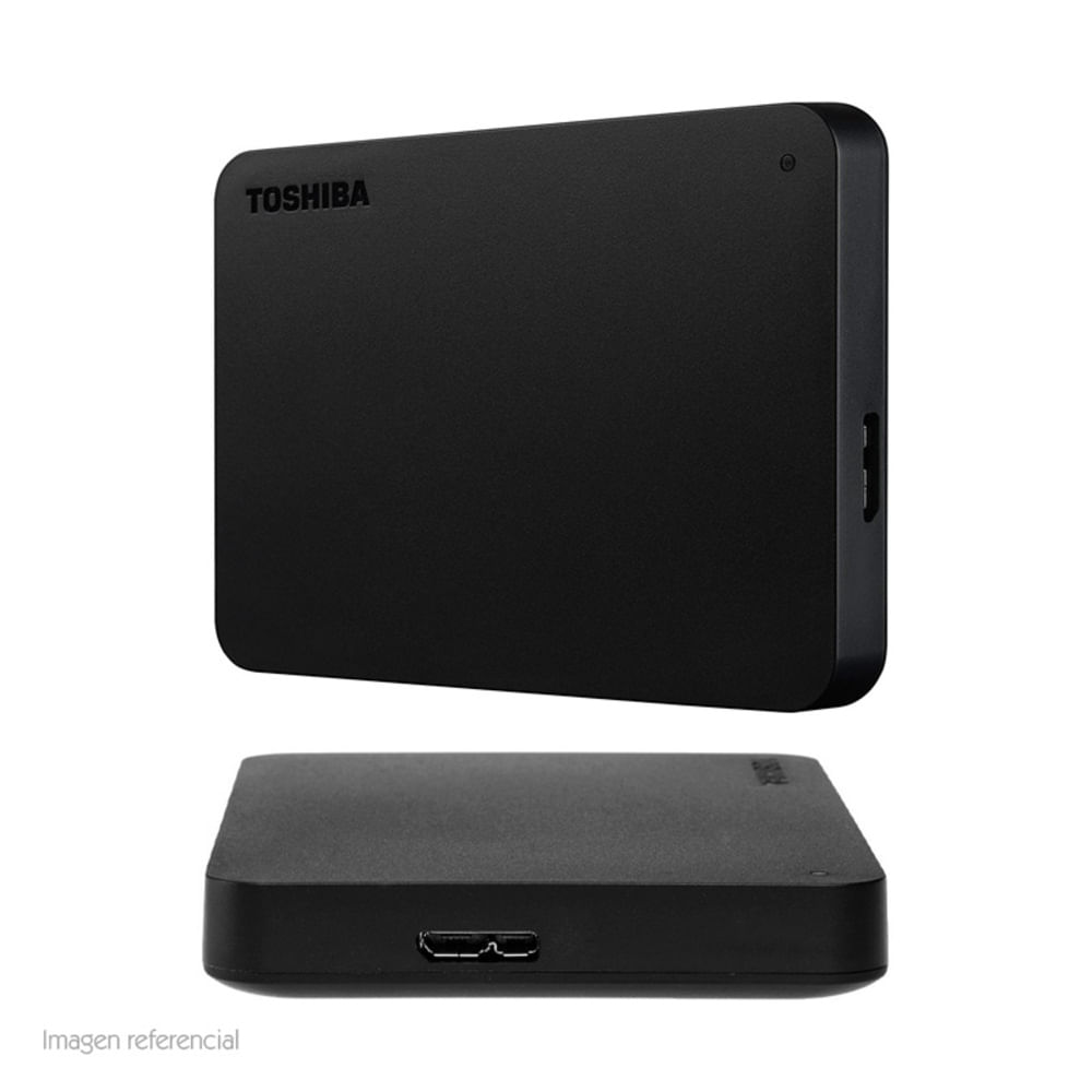 DISCO DURO EXTERNO TOSHIBA CANVIO BASIC, 2TB, USB 3.0, 2.5"", NEGRO.