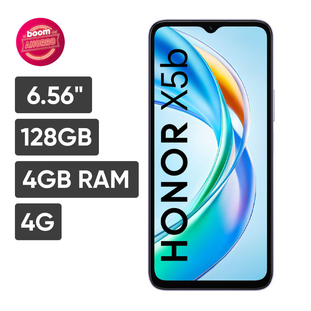 Smartphone HONOR X5B 6.56"" 4GB 128GB 50 MP + 0.08 MP Azul