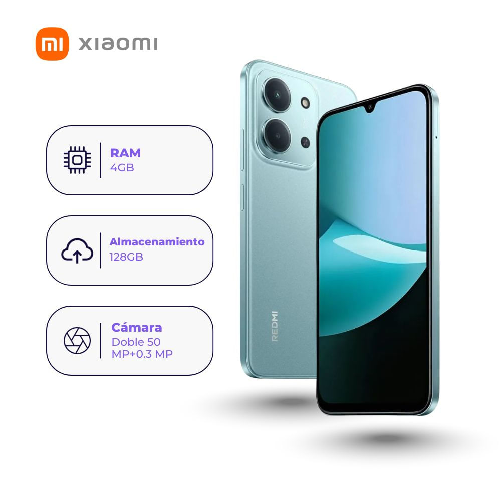 Xiaomi Redmi 15C 128GB 4GB Ram Color Verde