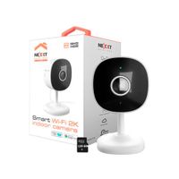 Cámara Wifi Nexxt NHC-I710 2K Interior Audio 2 vías Deteccion movimiento +SD128GB