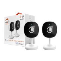 Cámara Vigilancia NHC-I710 2 PACK 3MP Nexxt Interior Visión Noche Deteccion movimiento
