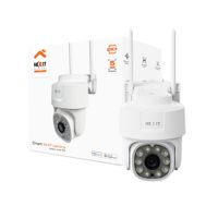Cámara PTZ Wifi Nexxt NHC-OP10 5MP Zoom 6X Audio 2 vías Reflector Sirena RJ45