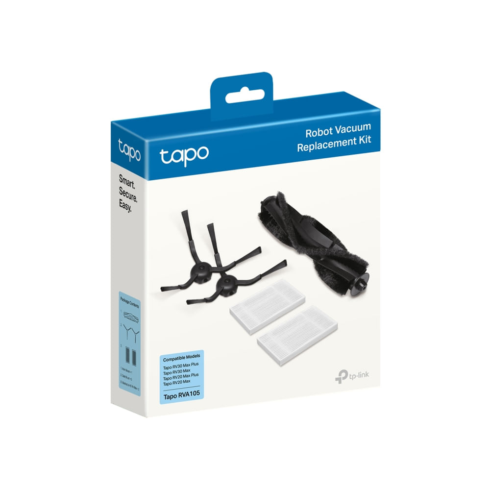 TPLink Tapo Robot Vacuum Replacement Kit Accesorios de limpieza eficiente y compatible