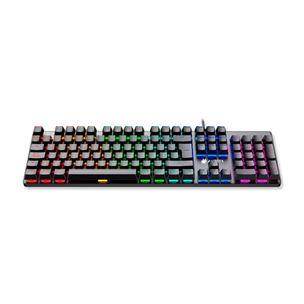 Teclado Gaming ANTRYX MK760L SWBLUE RGB Mecánico Retroiluminado 104 Teclas Azul
