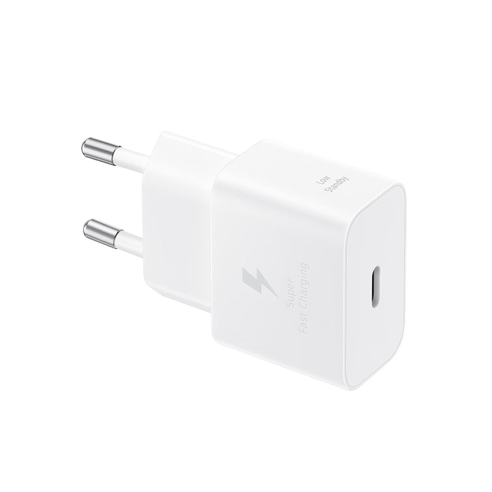 Cargador Samsung 25W Travel Adapter Super Fast Charging USBC Color Blanco Modelo EPT2510XWEGWW