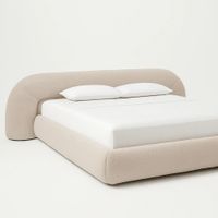 CAMA BOX TARIMA TOKIO 1 PLAZA Y MEDIA BEIGE