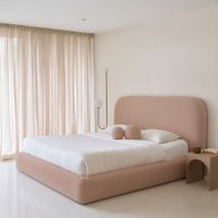 CAMA BOX TARIMA NUDED 2 PLAZAS ROSA