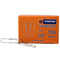 Clip Metalico 33 Mm Caja X100 VINIFAN