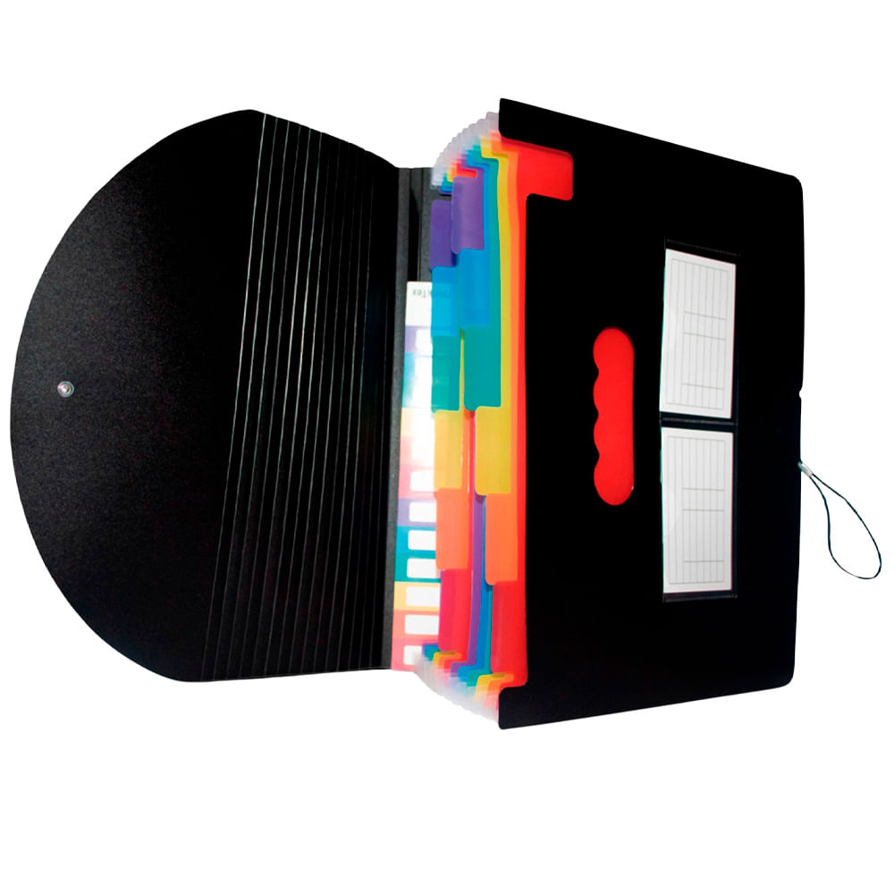 Archivador VINIFAN Acordeón Color Negro 1un